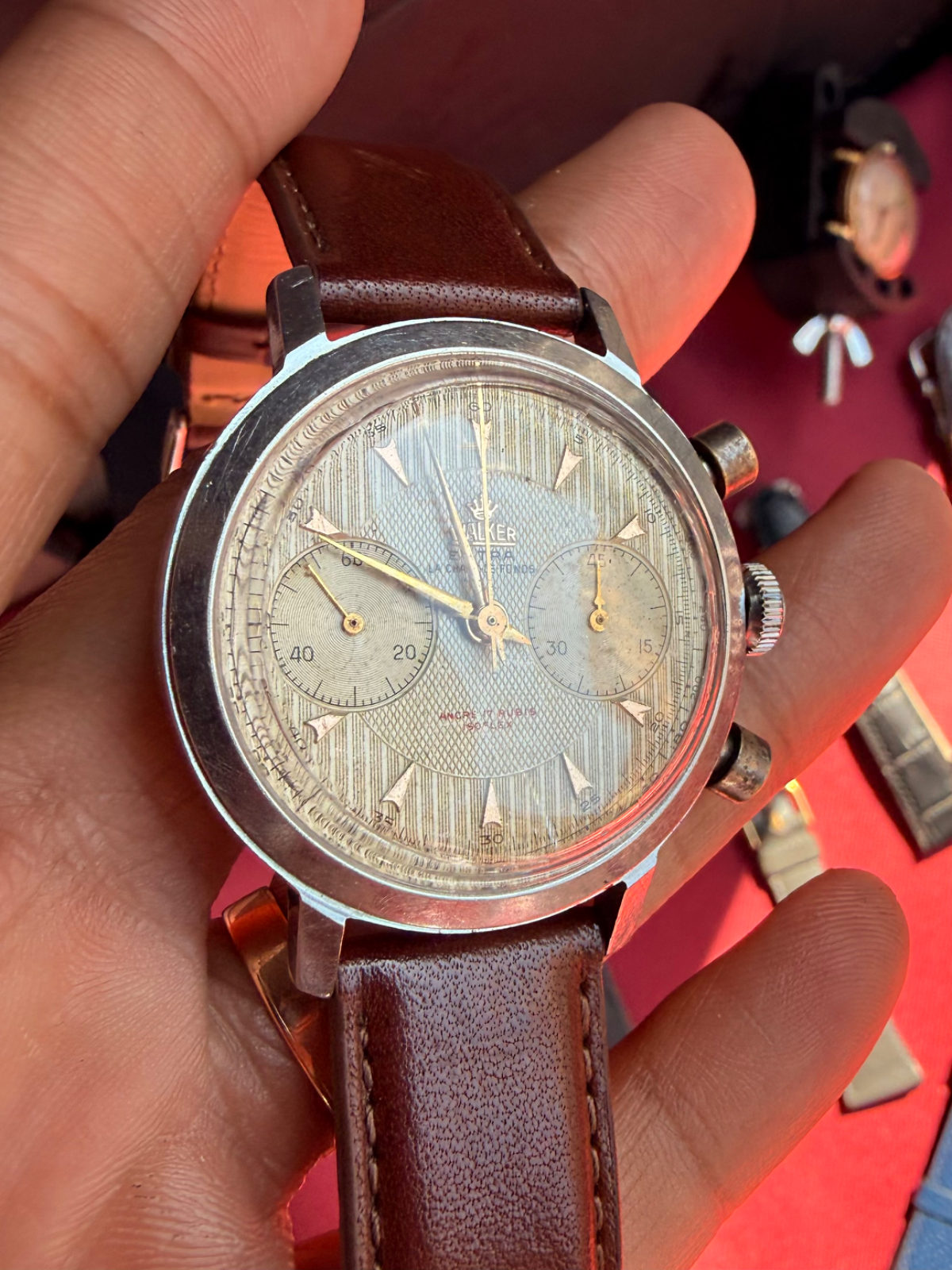 Montre Chronographe Suisse 🇨🇭 vintage